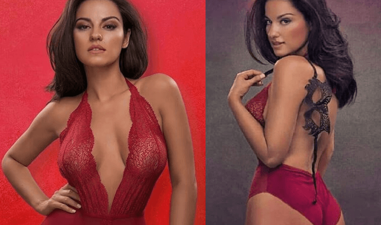 Maite Perroni descansa en el piso y nos regala esta bella postal