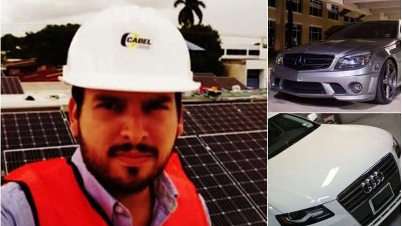 Retoño del senador Napoleón Gómez Urrutia presume sus 31 autos de lujo