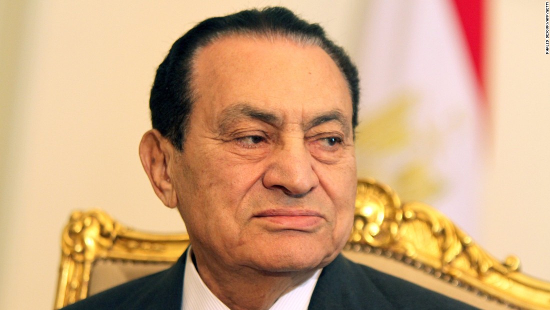 Fallece el ex presidente egipcio Hosni Mubarak