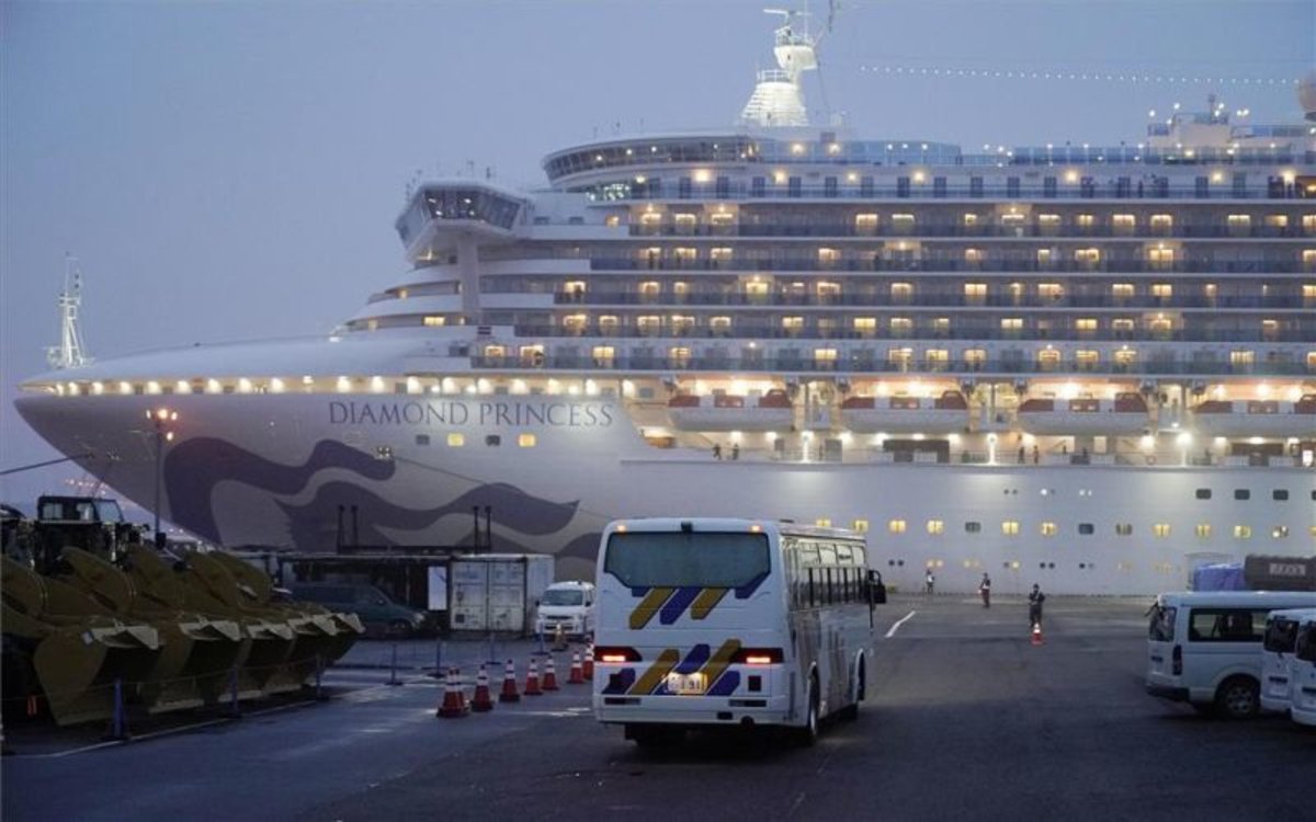 Tras cuarentena por coronavirus, 4 pasajeros murieron en el Diamond Princess