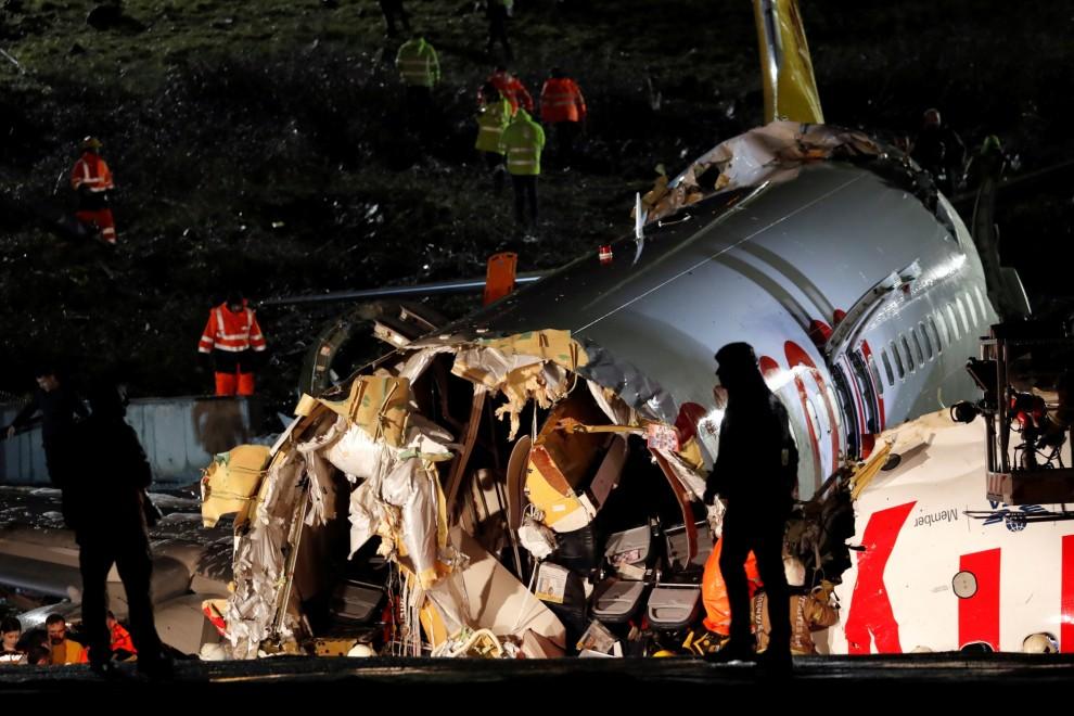 Se registra accidente aéreo en Turquía; 52 lesionados