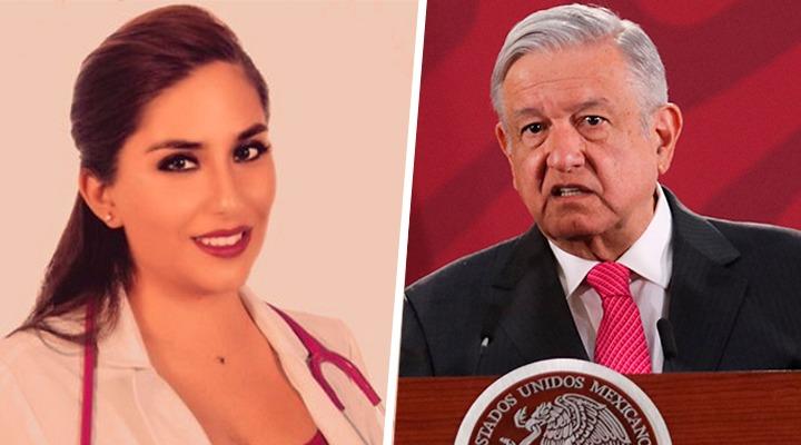 Exhiben a supuesta doctora de la Anáhuac por desearle la muerte a AMLO