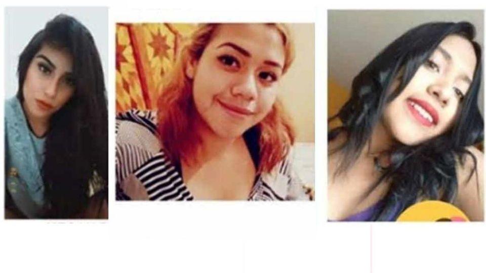 tres mujeres desaparecidas