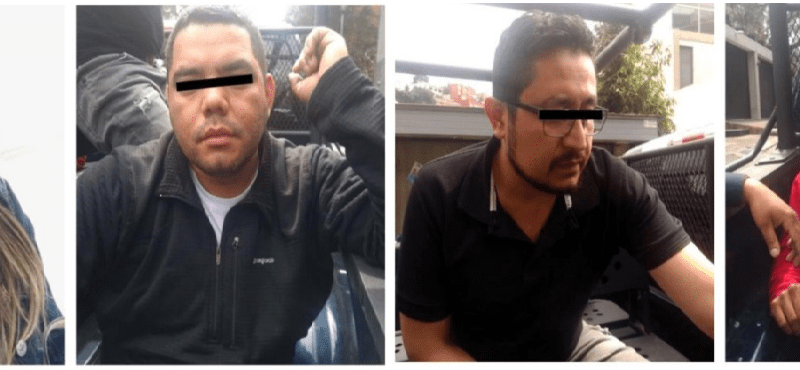 Detienen a 4 supuestos asaltantes colombianos en Huixquilucan