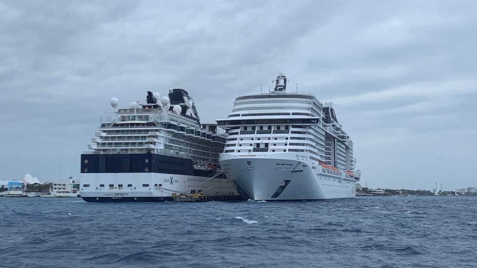 Se aplican protocolos de sanidad en crucero que llegó a Cozumel