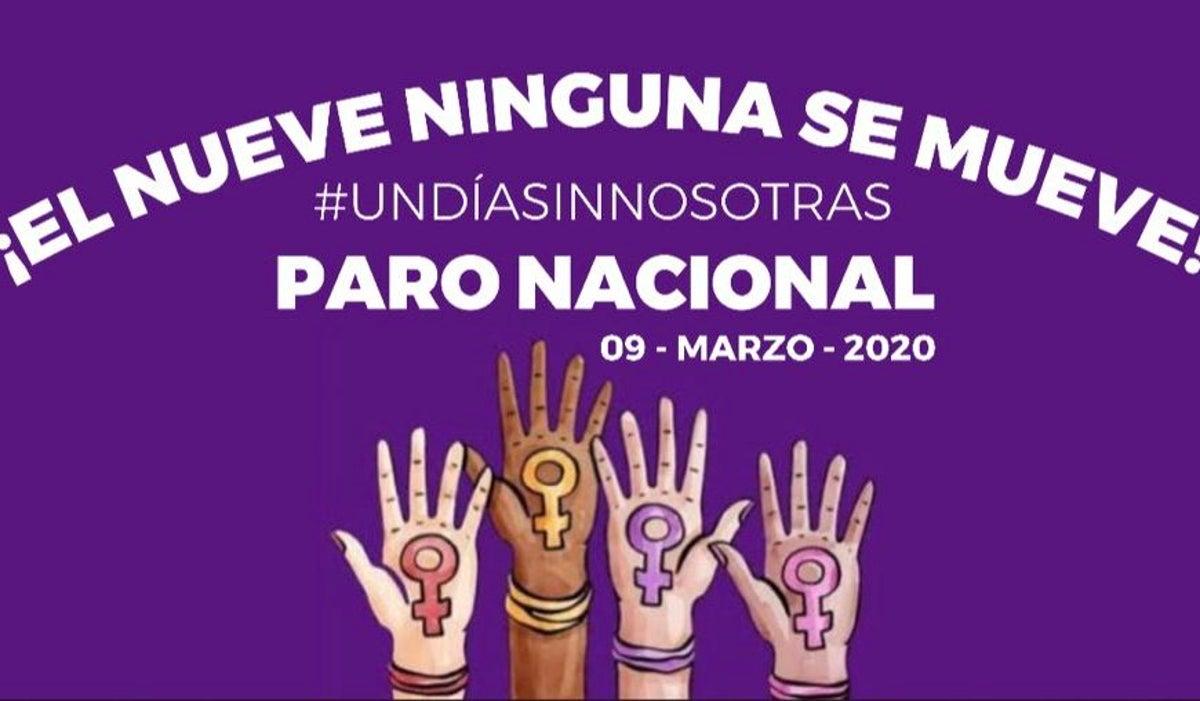 Cámara de Diputados se suma a paro de mujeres ‘El nueve ninguna se mueve’