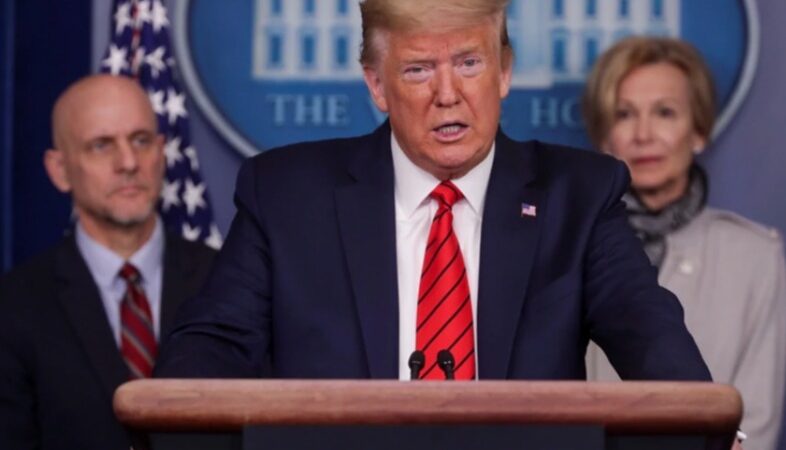 Trump no descarta poner en cuarentena a los estados de: Nueva York, Nueva Jersey y Connecticut