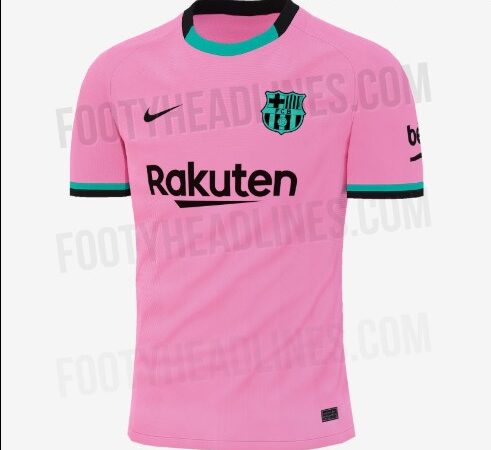 Footy Headlines presenta el que sería el tercer jersey del Barcelona