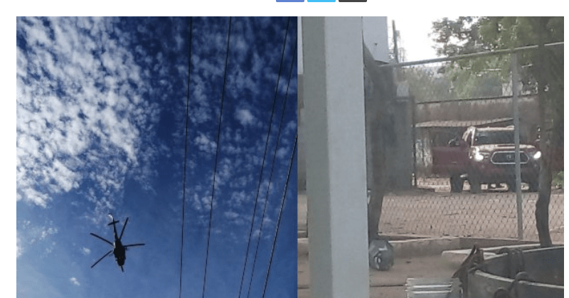 Dura balacera hoy en Culiacán, un muerto al momento, las calles tomadas