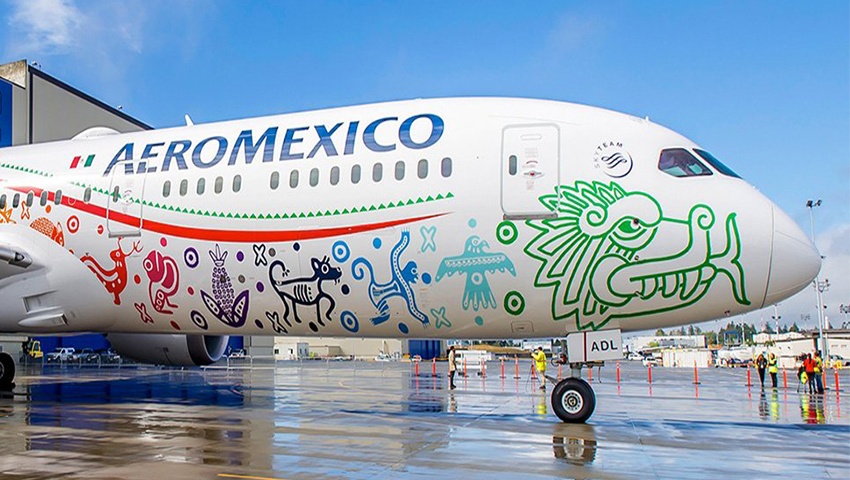 Aeroméxico ha comenzado con cancelación de vuelos internacionales