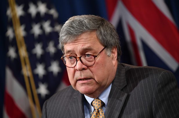 William Barr presenta acusaciones contra funcionarios venezolanos