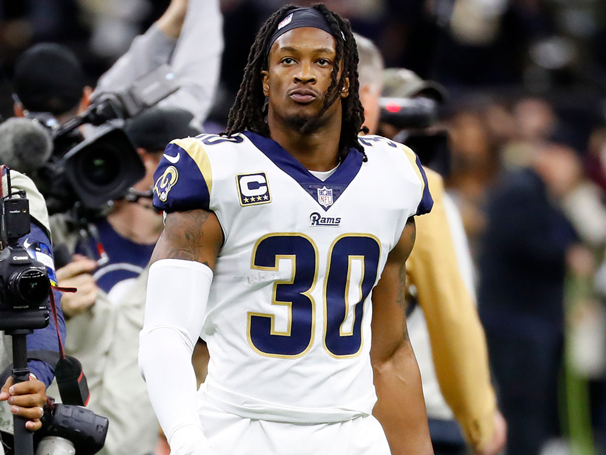 Todd Gurley no sufre el corte de los Rams, firma con los Falcons