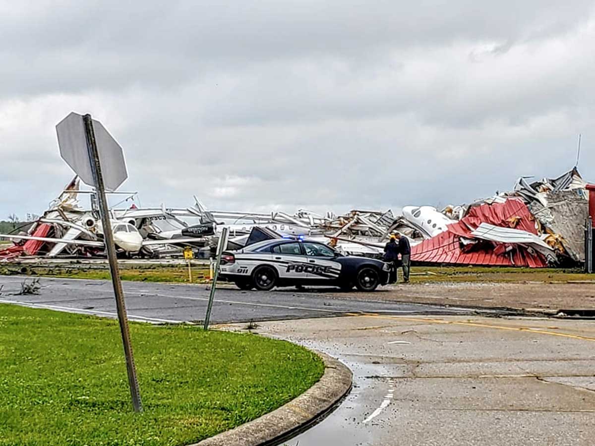 Mississipi y Louisiana reportan daños por tornados y tormentas