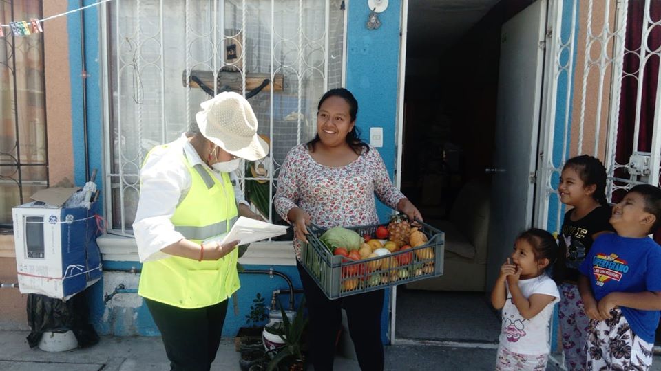 Familias con comida