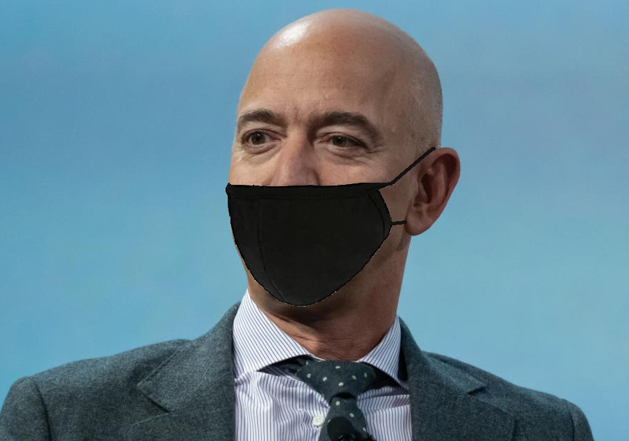 Jeff Bezos fundador de Amazon, gana 60 mil pesos por segundo en el 2020