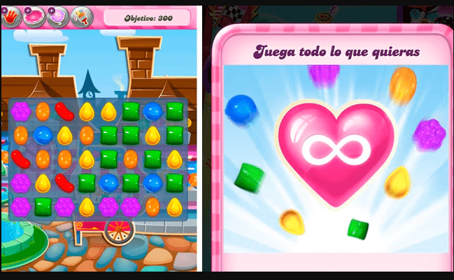 Ya mejor no nos lleves diosito!! Por cuarentena, Candy Crush libera vidas infinitas gratis