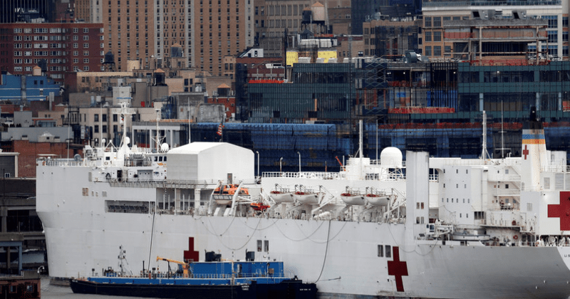 Registra Nueva York 11,000 infectados en un día y 640 muertos, récord mundial
