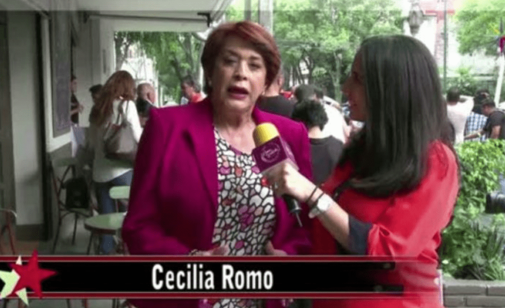 La actriz mexicana Cecilia Romo tiene Coronavirus