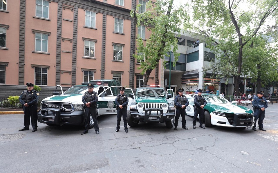 La SSC de la Ciudad de México informó de 180 detenidos durante operativo antirobos