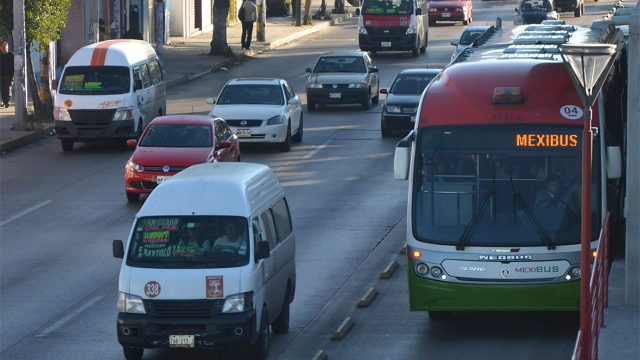 El Edoméx reducirá el servicio de transporte público por Fase 3