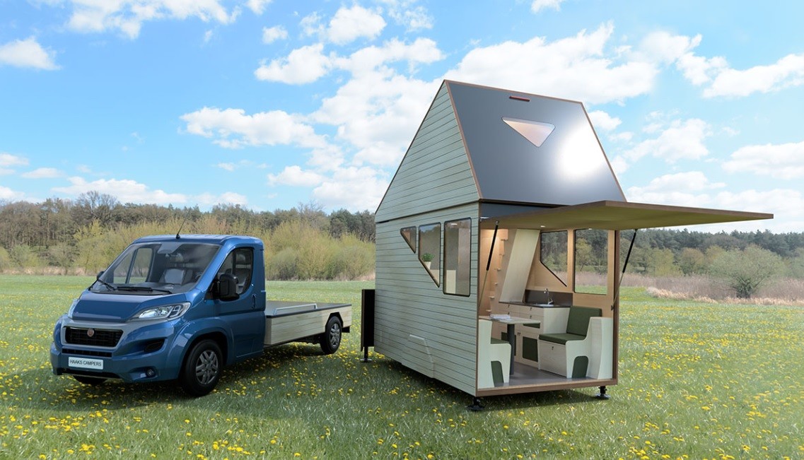 Haaks Campers lanza su cabaña modular, Opperland