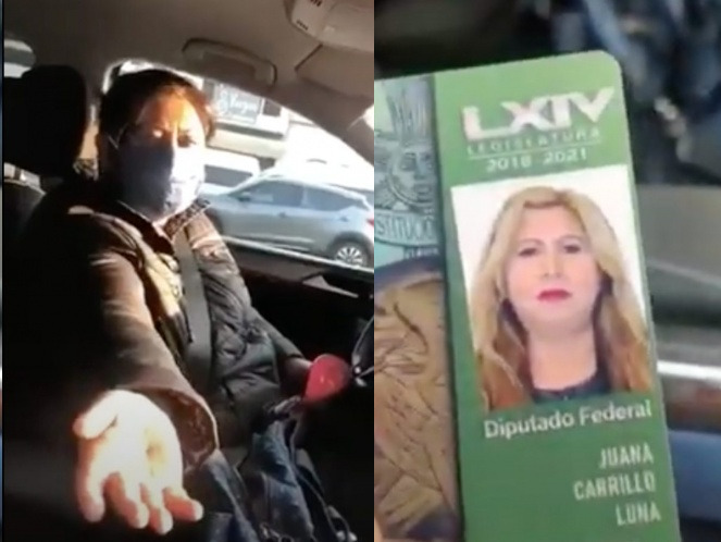 Diputada intenta evadir el Hoy no circula, conocida como LadyCharola