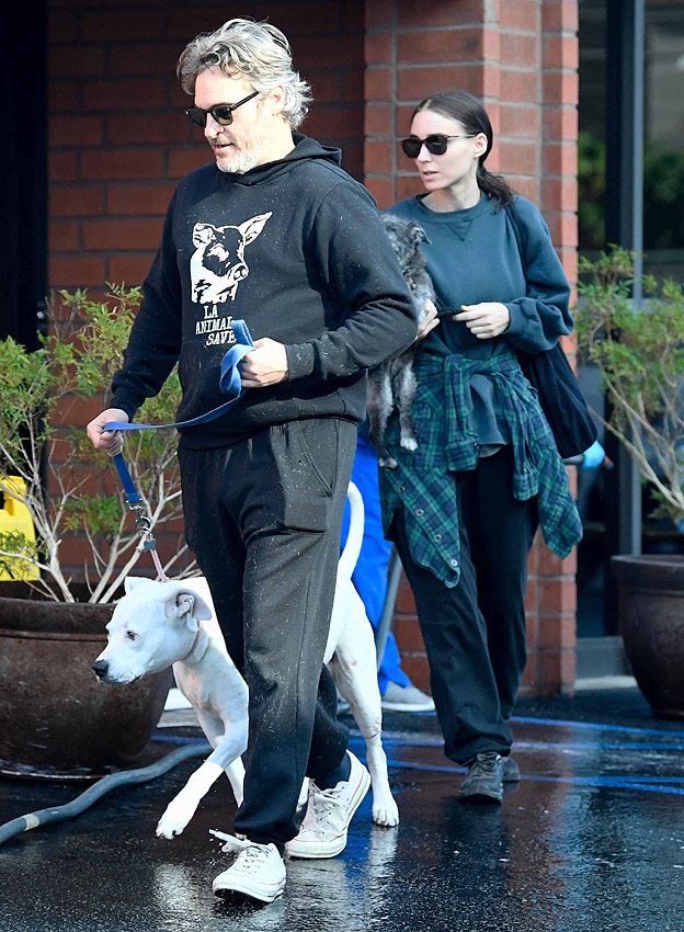 Joaquin Phoenix y Rooney Mara