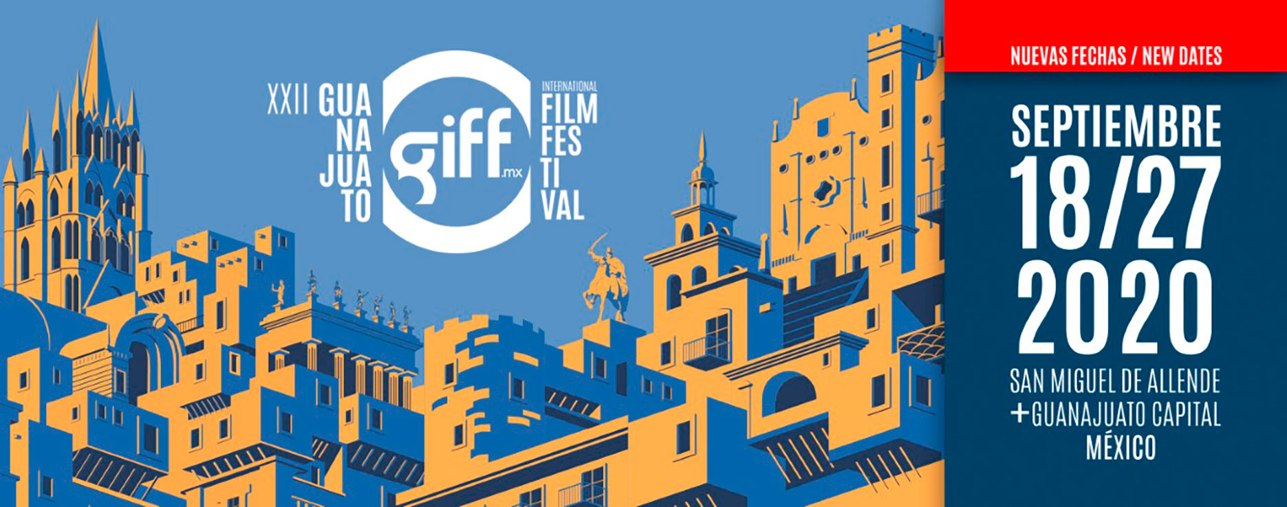 Por coronavirus, el GIFF no será en julio sino en septiembre