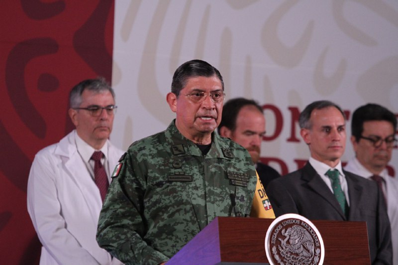 secretario de la Defensa, Luis Cresencio Sandoval