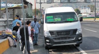 Baja robo a transporte público y autos en Ecatepec