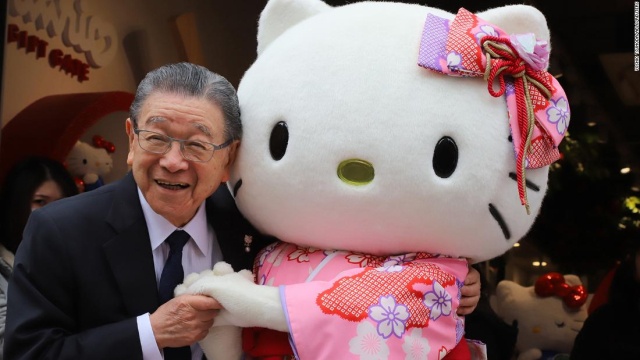 ‘Papá’ de Hello Kitty se retira de Sanrio y deja cargo a su nieto