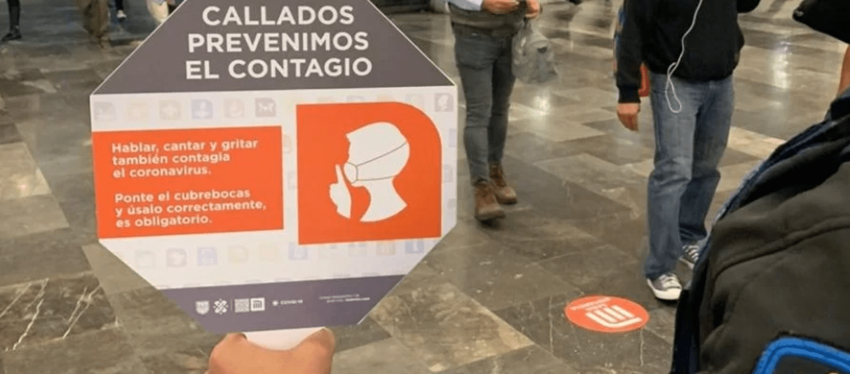 Arranca campaña “callados” en el MetroCDMX, el que hable pierde