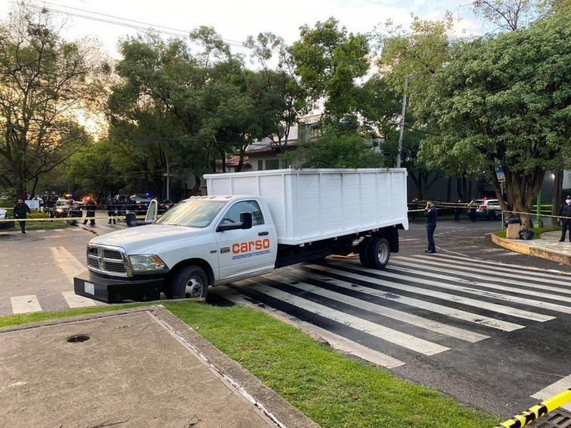 Fotos de la rafagueada al secretario de Seguridad CDMX, durisímo