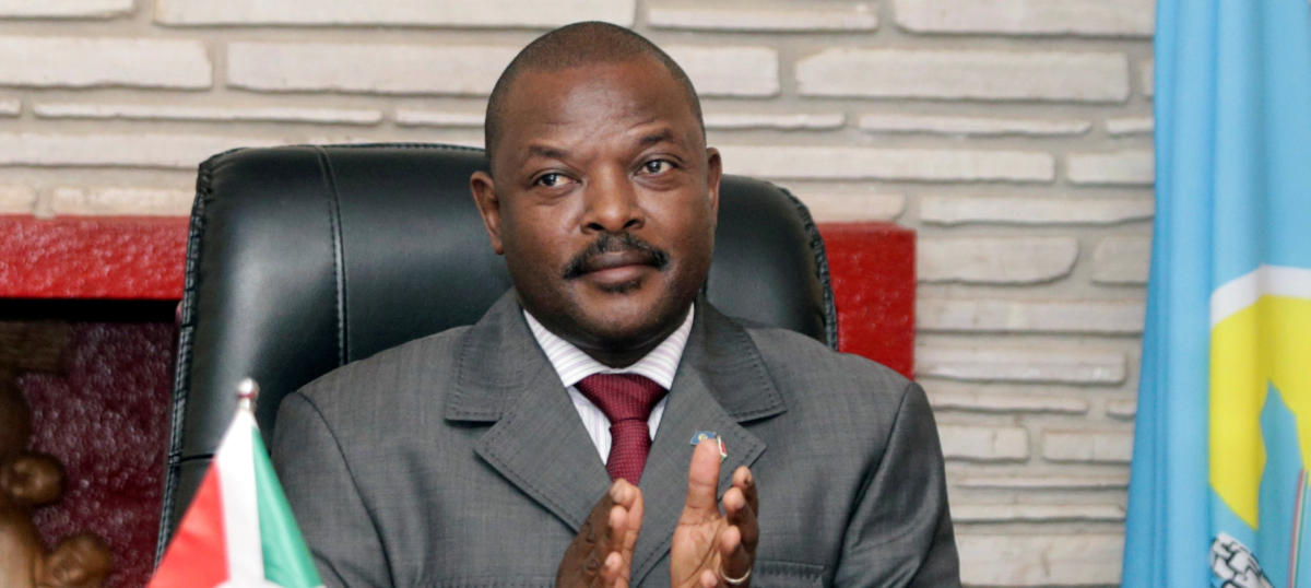 Fallece el presidente de Burundi, Pierre Nkurunziza, de un paro cardiaco