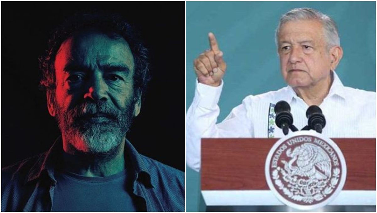 Damián Alcázar y AMLO