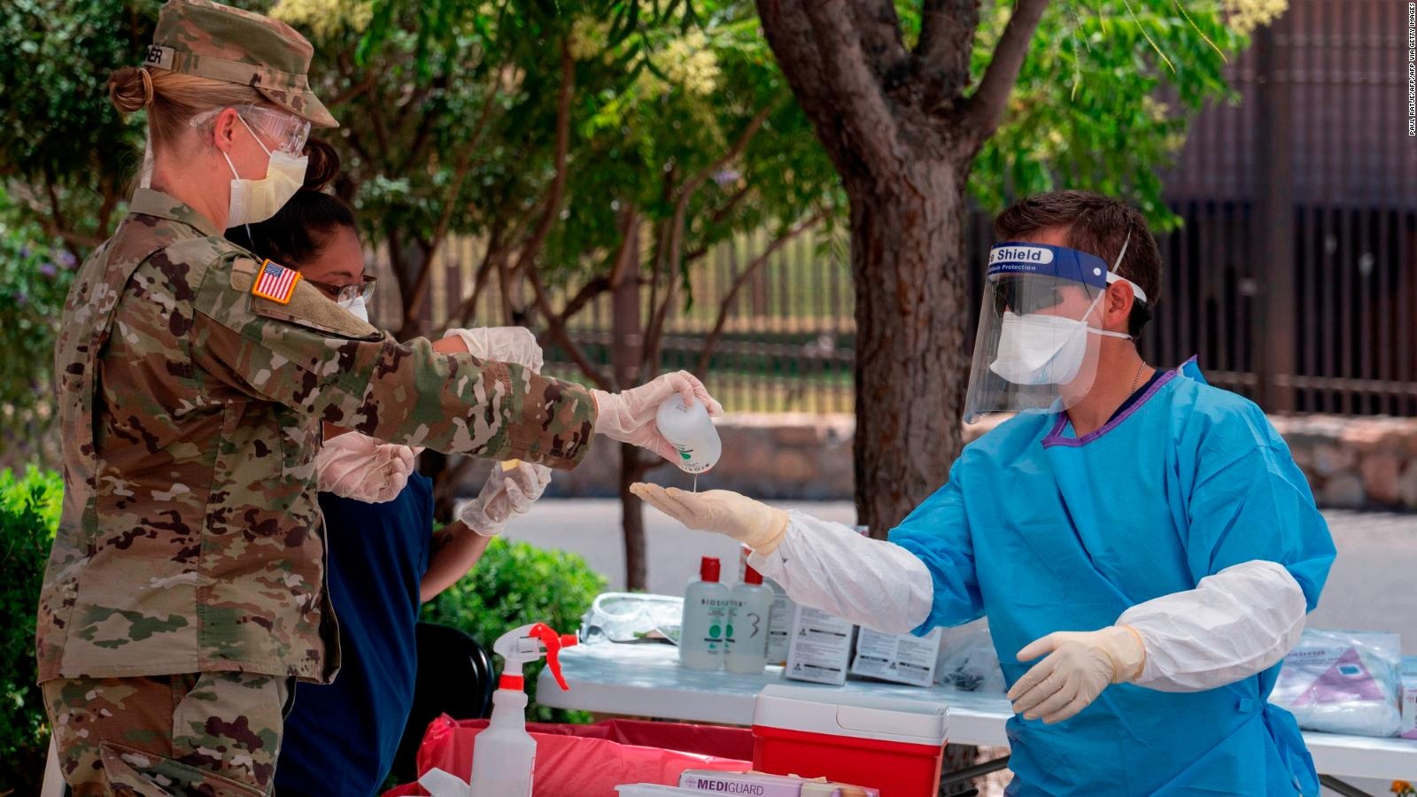 Texas la rompe con 10,000 casos de Coronavirus en 1 día, el mas alto del mundo