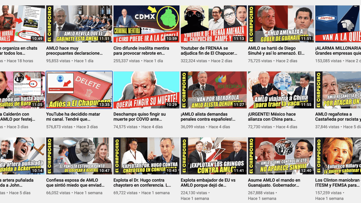 FRENAA quiere cerrar las benditas redes sociales cerrando a los Youtubers de la 4T como al Chapucero | FRENAA quiere cerrar las benditas redes sociales cerrando a los Youtubers de la 4T como al Chapucero