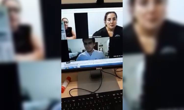 Regañan a abogado en plena videollamada por “no traer pantalones”