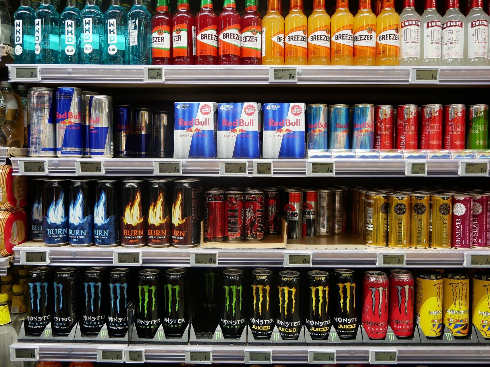 “Bebidas energéticas” y las marcas que se exceden en azúcar: Profeco