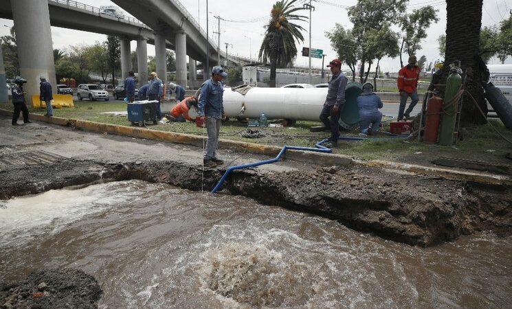 24 pozos son perforados por crisis de agua en Ecatepec