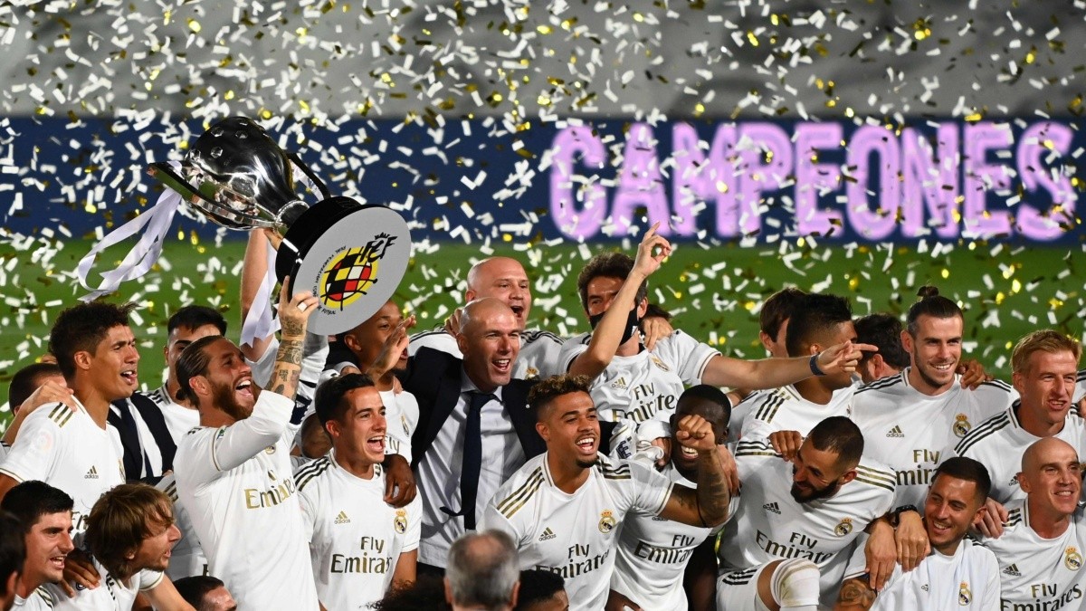 Real Madrid es el campeón de LaLiga por 34° ocasión en su historia