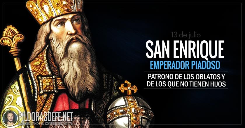 Hoy 13 de julio Santo de San Enrique y Santa Teresa de Los Andes