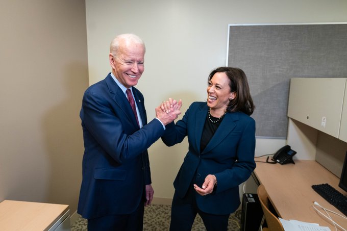 Joe Biden y Kamala Harris