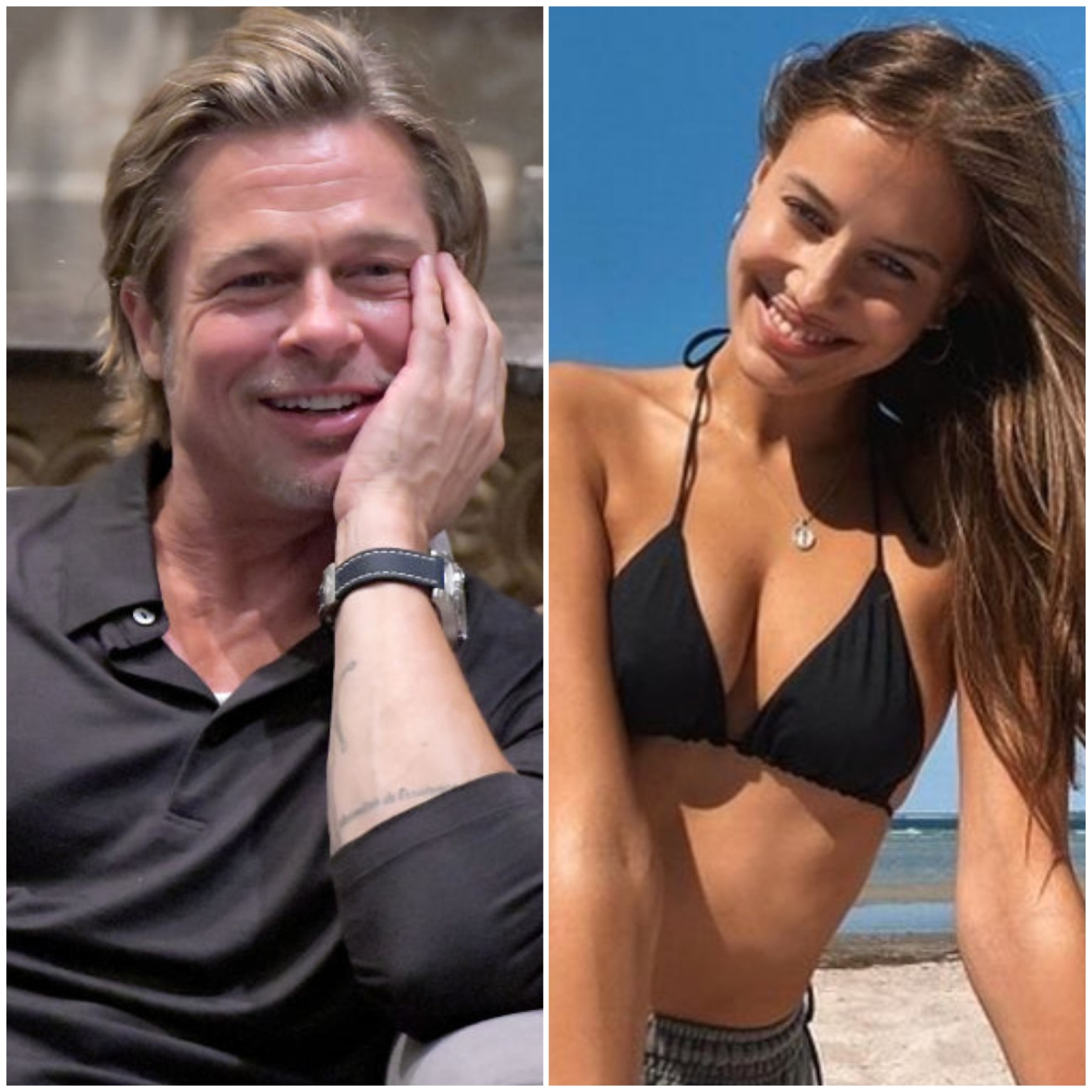 ¿Sabías que la nueva novia de Brad Pitt esta casada?