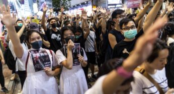 Al menos 90 detenidos por protesta en Hong Kong