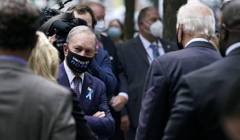 Tras 1,000 millones a la basura, Michael Bloomberg dona solo 100 a Joe Biden