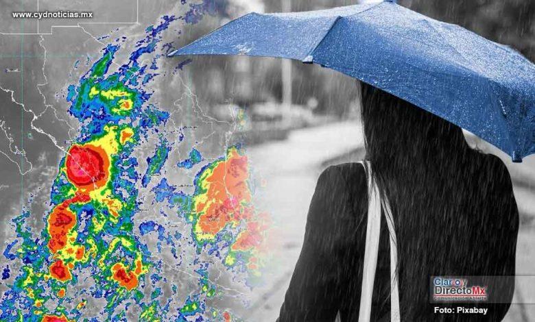 Habra fuertes lluvias en varios estados del país