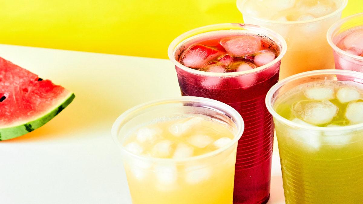 Aguas frescas para estas fiestas patrias.