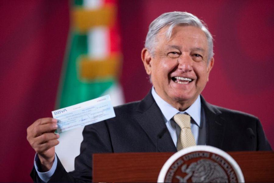 AMLO solamente se sube 132 pesos a su sueldo durante 2021, según