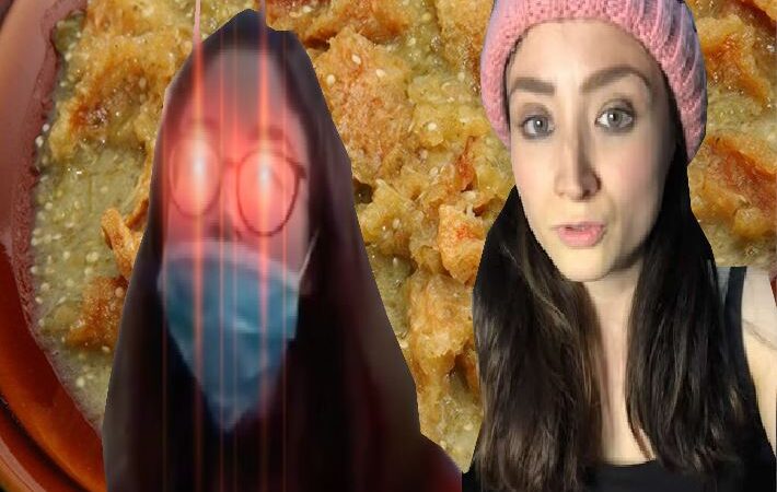 VÍDEO | #Lady3Pesos le pide perdón al chicharron en salsa verde